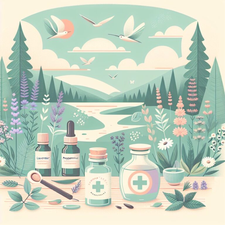 aromaterapia com plantas e flores da natureza
