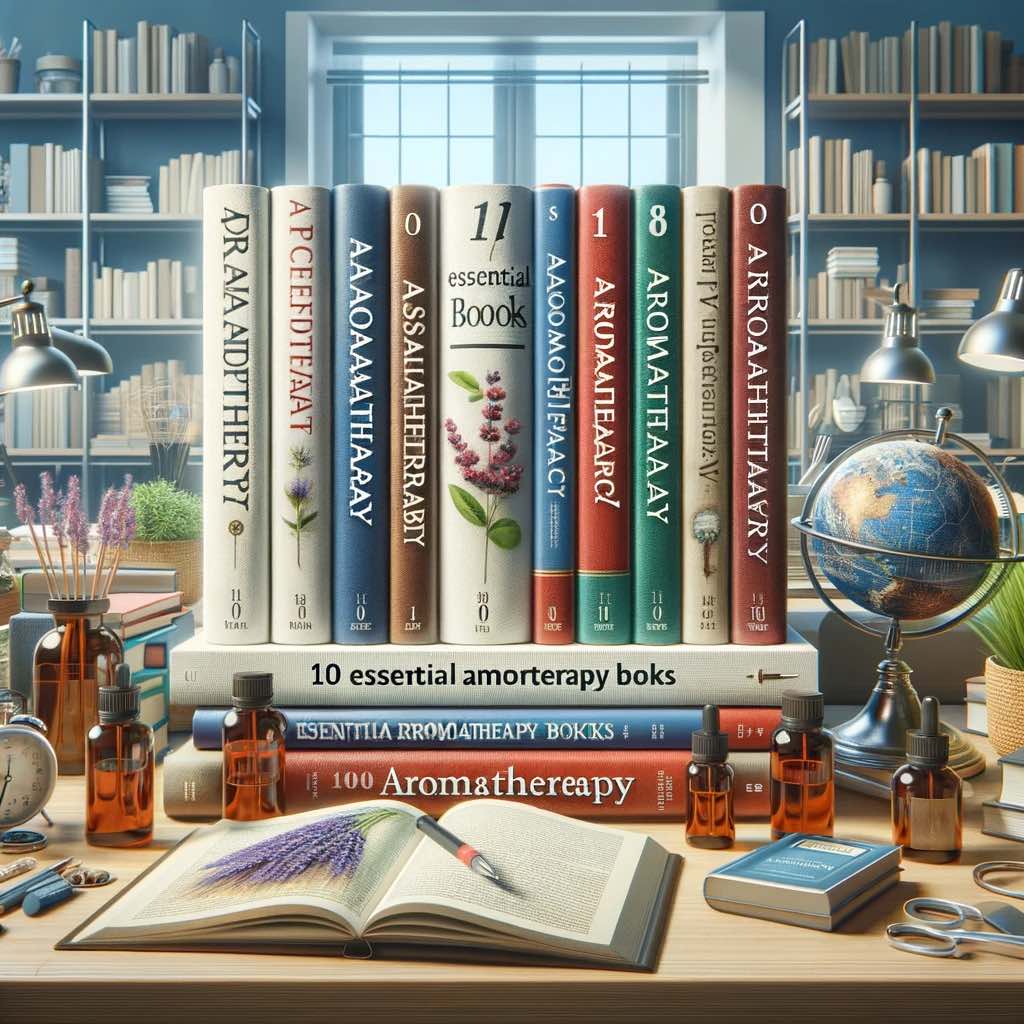 livros de aromaterapia